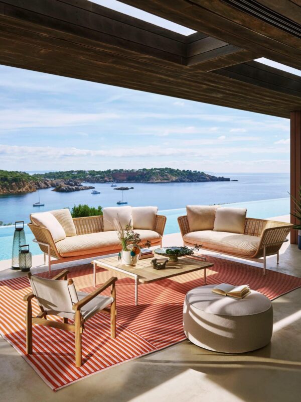 Gartensofa aus Stoff mit abnehmbarem Bezug | Cassina | Esosoft Outdoor - Image 4