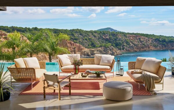 Gartensofa aus Stoff mit abnehmbarem Bezug | Cassina | Esosoft Outdoor - Image 3
