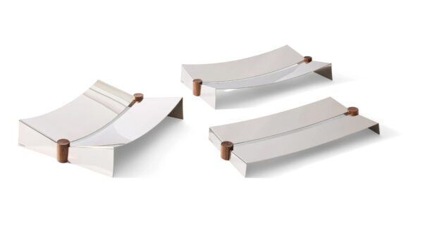 Tafelaufsatz aus Edelstahl | Cassina - Image 2