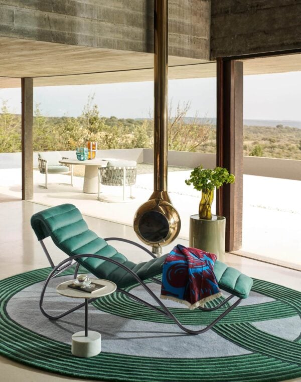 Chaiselongue aus Stoff mit abnehmbarem Bezug | Cassina | Indochine - Image 2