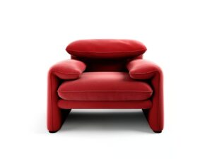 Sessel aus Nubukleder | Cassina | Living