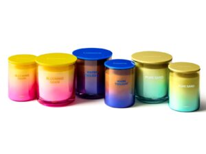 Kerze aus lackiertem Glas | Cassina