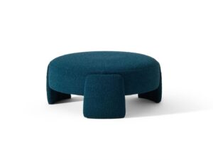 Gepolsterter Sitzpuff aus Polyurethan | Cassina | Ruuna