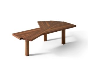 Schreibtisch / Tisch aus Walnuss | Cassina