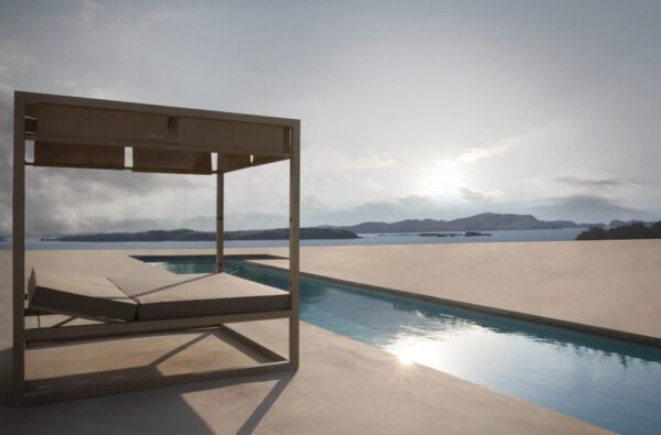 Loungebett mit Baldachin | GANDIABLASCO | Daybed - Image 6