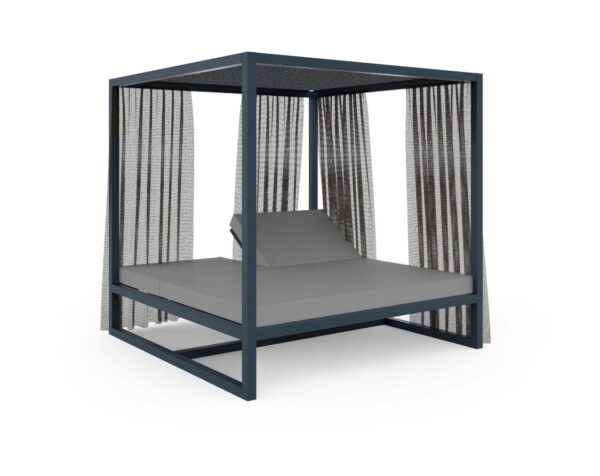 Verstellbares Loungebett aus Thermolackiertem Aluminium | GANDIABLASCO | Daybed - Image 2