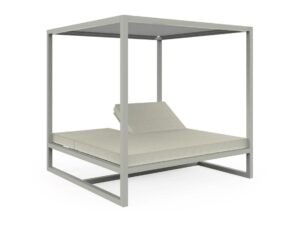 Verstellbares Loungebett aus Thermolackiertem Aluminium | GANDIABLASCO | Daybed