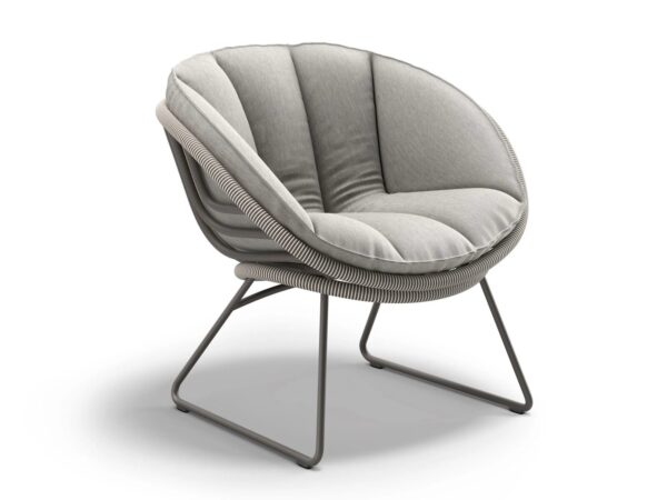 Mit Kufengestell Lounge Gartensessel aus Stoff | DEDON | KIDA - Image 3