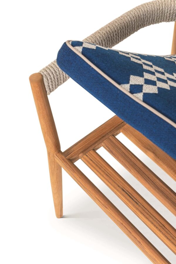 Gartenstuhl aus Teakholz mit Armlehnen | Cassina | Dine Out - Image 7