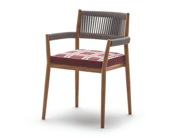 Gartenstuhl aus Teakholz mit Armlehnen | Cassina | Dine Out - Image 3