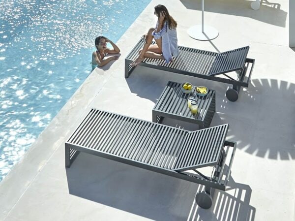 Garten-Beistelltisch aus Aluminium | GANDIABLASCO | DNA - Image 5