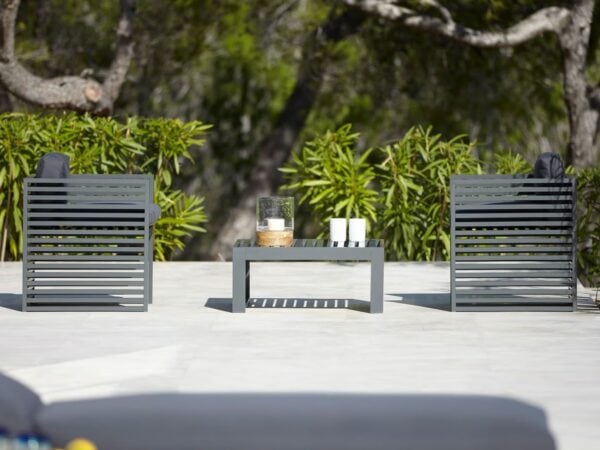 Garten-Beistelltisch aus Aluminium | GANDIABLASCO | DNA - Image 4