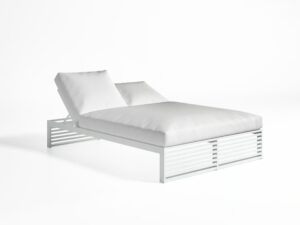 Loungebett aus Aluminium | GANDIABLASCO | DNA