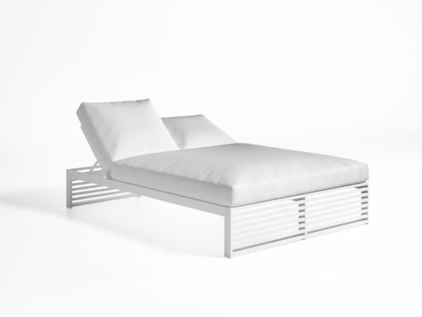 Loungebett aus Aluminium | GANDIABLASCO | DNA