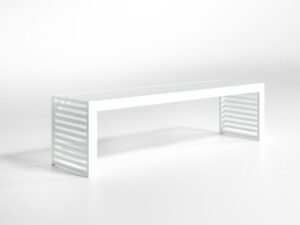 Gartenbank aus Aluminium | GANDIABLASCO | DNA