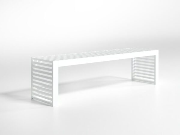 Gartenbank aus Aluminium | GANDIABLASCO | DNA