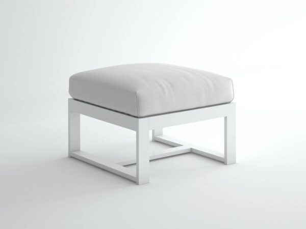 Rechteckiger Sitzpouf für den Aussenbereich aus Stoff | GANDIABLASCO | DNA - Image 4