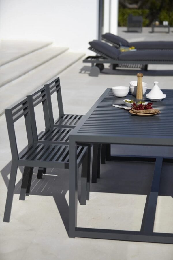 Rechteckiger Gartentisch aus Aluminium | GANDIABLASCO | DNA - Image 5