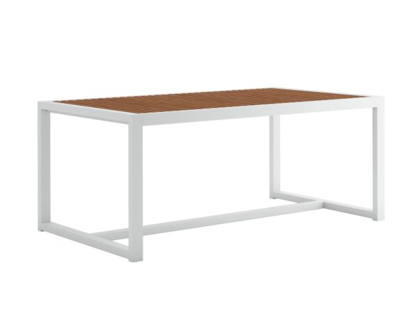Rechteckiger Gartentisch aus Teakholz | GANDIABLASCO | DNA Teakholz - Image 2