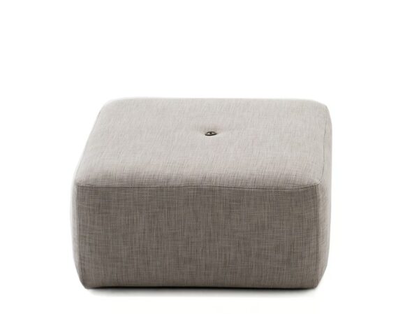 Quadratischer Sitzpouf für den Außenbereich aus Stoff | RODA | Double - Image 2