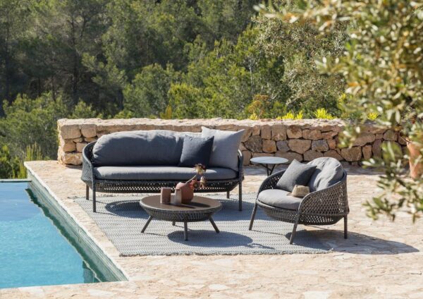 2-Sitzer Gartensofa aus synthetischer Faser | DEDON | AHNDA - Image 3