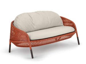 2-Sitzer Gartensofa aus synthetischer Faser | DEDON | AHNDA