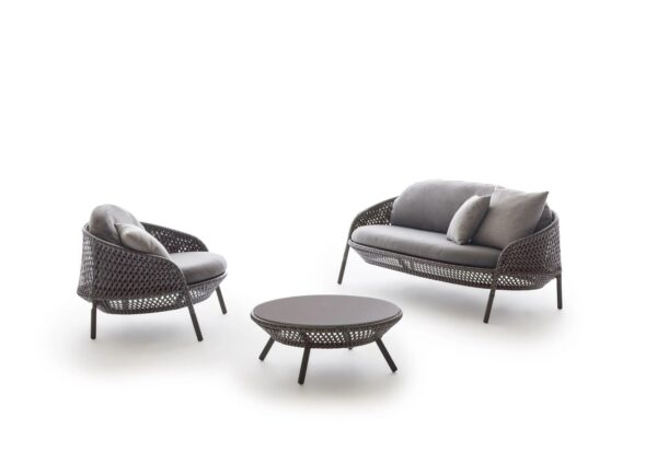 2-Sitzer Gartensofa aus synthetischer Faser | DEDON | AHNDA - Image 2