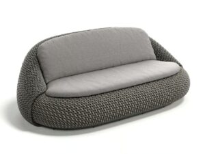 2-Sitzer Gartensofa aus synthetischer Faser | DEDON | ATOLO