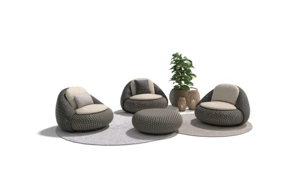 Gartensessel aus synthetischer Faser | DEDON | ATOLO - Image 2