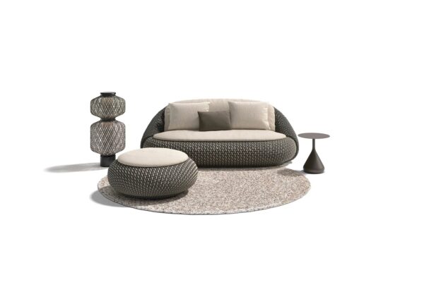 2-Sitzer Gartensofa aus synthetischer Faser | DEDON | ATOLO - Image 2