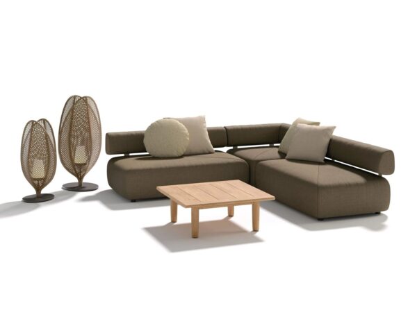 Modulares Gartensofa aus Stoff | DEDON | BRIXX - Image 3