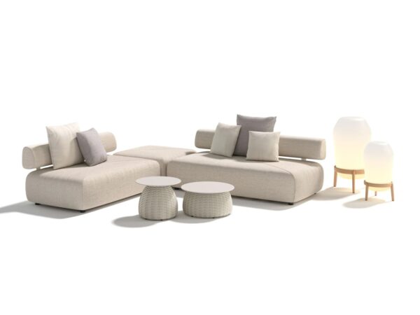 Modulares Gartensofa aus Stoff | DEDON | BRIXX