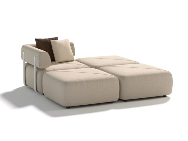 Modulares Gartensofa aus Stoff | DEDON | BRIXX - Image 7