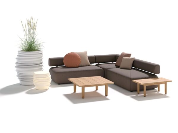 Modulares Gartensofa aus Stoff | DEDON | BRIXX - Image 4