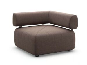 Eck- Gartensessel aus Stoff | DEDON | BRIXX