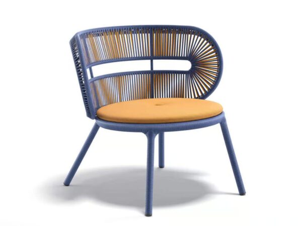 Lounge Gartensessel aus synthetischer Faser | DEDON | CIRQL NU