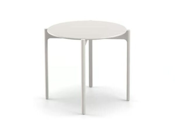 Runder Garten-Beistelltisch aus HPL | DEDON | IZON