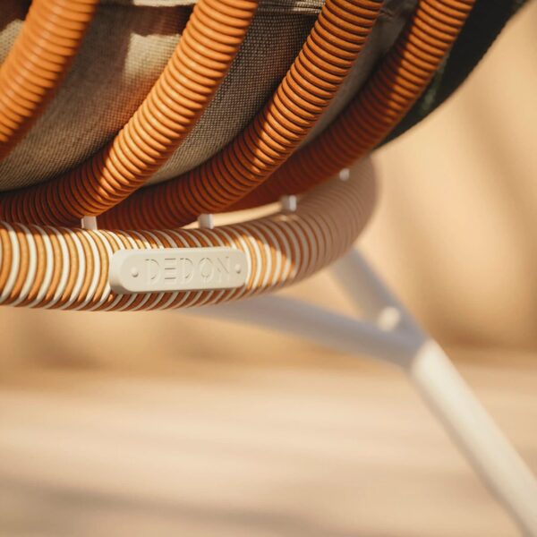 Mit Kufengestell Lounge Gartensessel aus Stoff | DEDON | KIDA - Image 5
