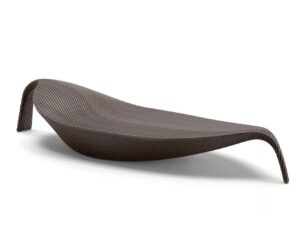 Gartenliege aus synthetischer Faser | DEDON | LEAF