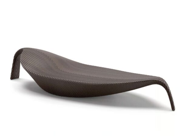 Gartenliege aus synthetischer Faser | DEDON | LEAF