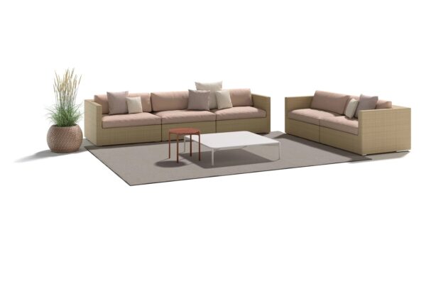 Modulares Gartensofa aus synthetischer Faser | DEDON | LOUNGE - Image 2