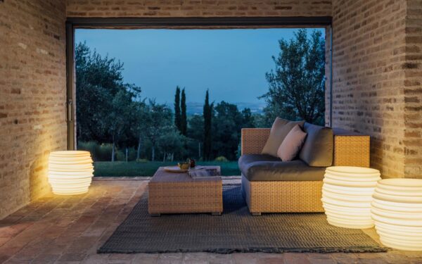 Modulares Gartensofa aus synthetischer Faser | DEDON | LOUNGE - Image 7