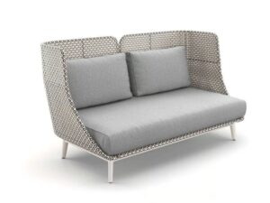 3-Sitzer Gartensofa aus Stoff mit hoher Rückenlehne | DEDON | MBARQ