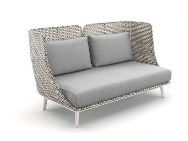 3-Sitzer Gartensofa aus Stoff mit hoher Rückenlehne | DEDON | MBARQ