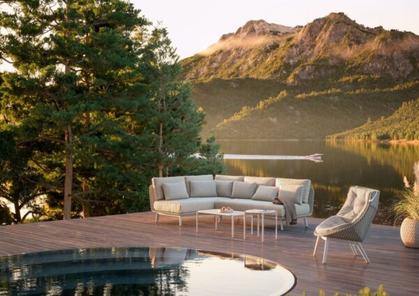 Gartensessel aus synthetischer Faser | DEDON | MBRACE ALU - Image 7