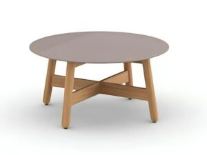 Runder Garten-Kaffeetisch aus Teakholz | DEDON | MBRACE