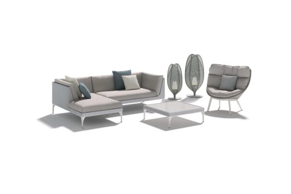 Modulares Garten Ecksofa aus Stoff | DEDON | MU - Image 3