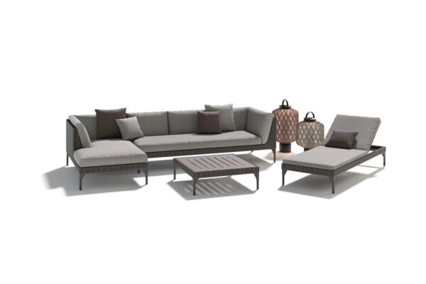 Modulares Garten Ecksofa aus Stoff | DEDON | MU - Image 2