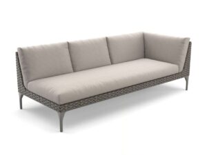 3-Sitzer Gartensofa aus Stoff | DEDON | MU