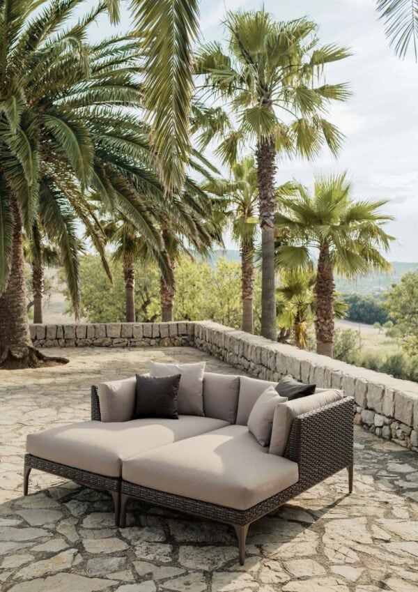 Modulares Garten Ecksofa aus Stoff | DEDON | MU - Image 11